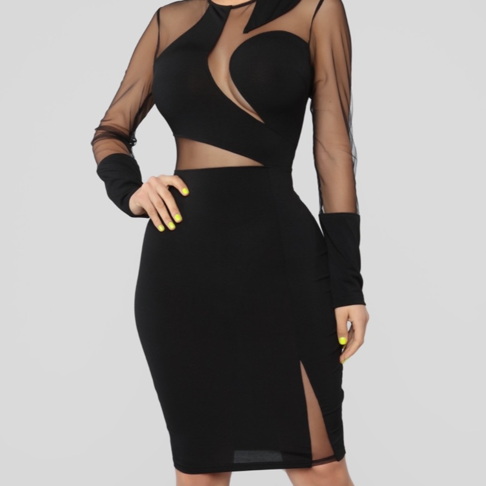 Black sand Dress